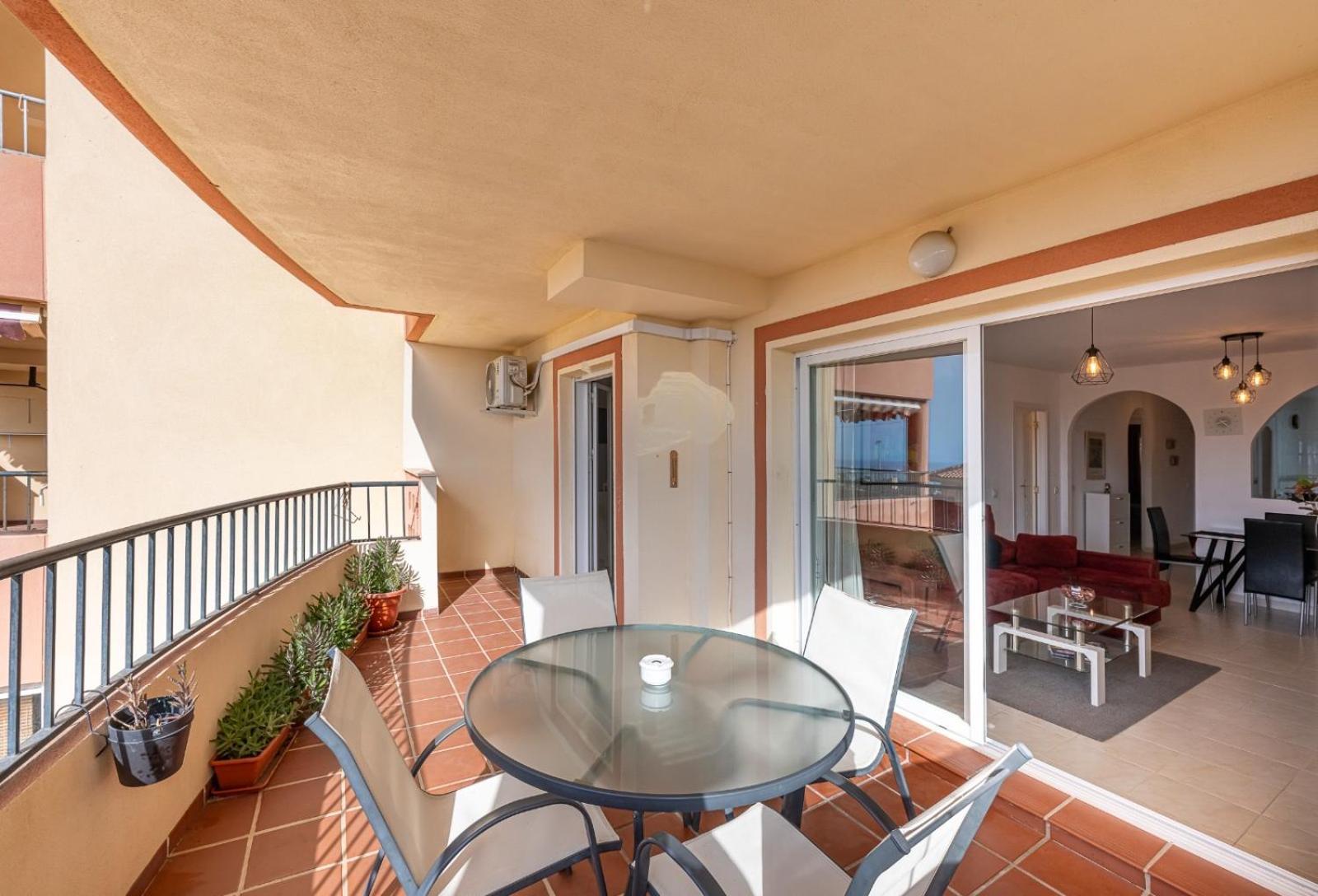 Acogedor Con Vista Al Mar Appartement
